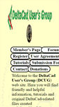 Mobile Screenshot of deltacadusersgroup.org